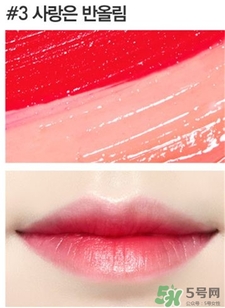 爱丽小屋双色蜡笔口红色号 爱丽小屋双色口红试色